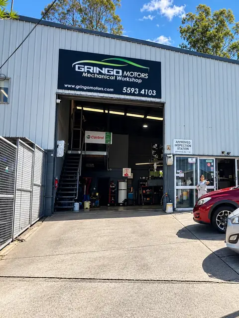 The Gringo Motors workshop on Cahill Court, Burleigh Heads